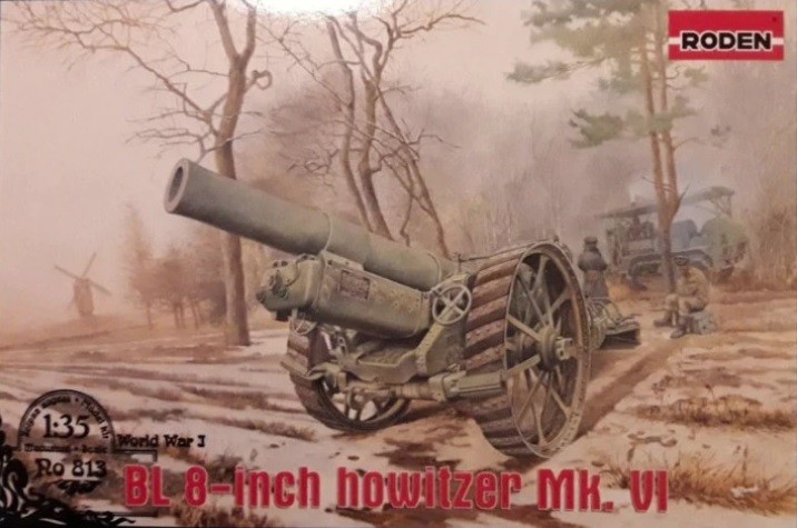 Roden 813 - 1:35 BL 8-Inch Howitzer Mk.VI - New