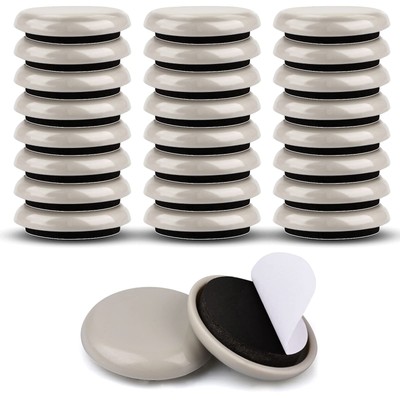 1-1/4'' Furniture Sliders for Carpet & Hardwood Floors, 24PCS Furniture Pads f...