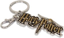 Harry Potter Logo Pewter Key Ring Multi-colored
