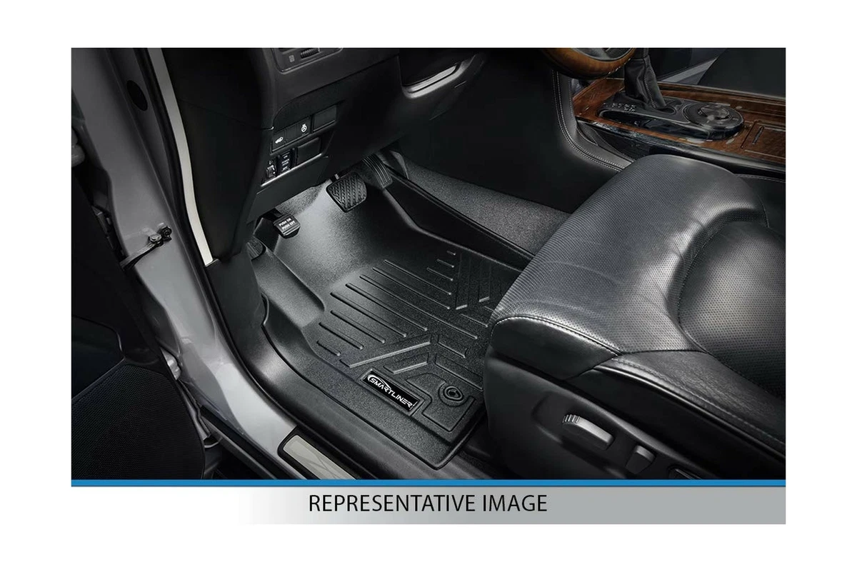 【のライナー】 MAXLINER Floor Mats 2 Rows and Cargo Liner Set Black for 2018