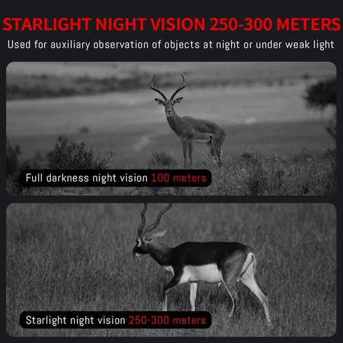 NVG30 Helmet Night Vision Monocular Wide View 40° 940nm IR WIFI Digital Starligh - Picture 6 of 10