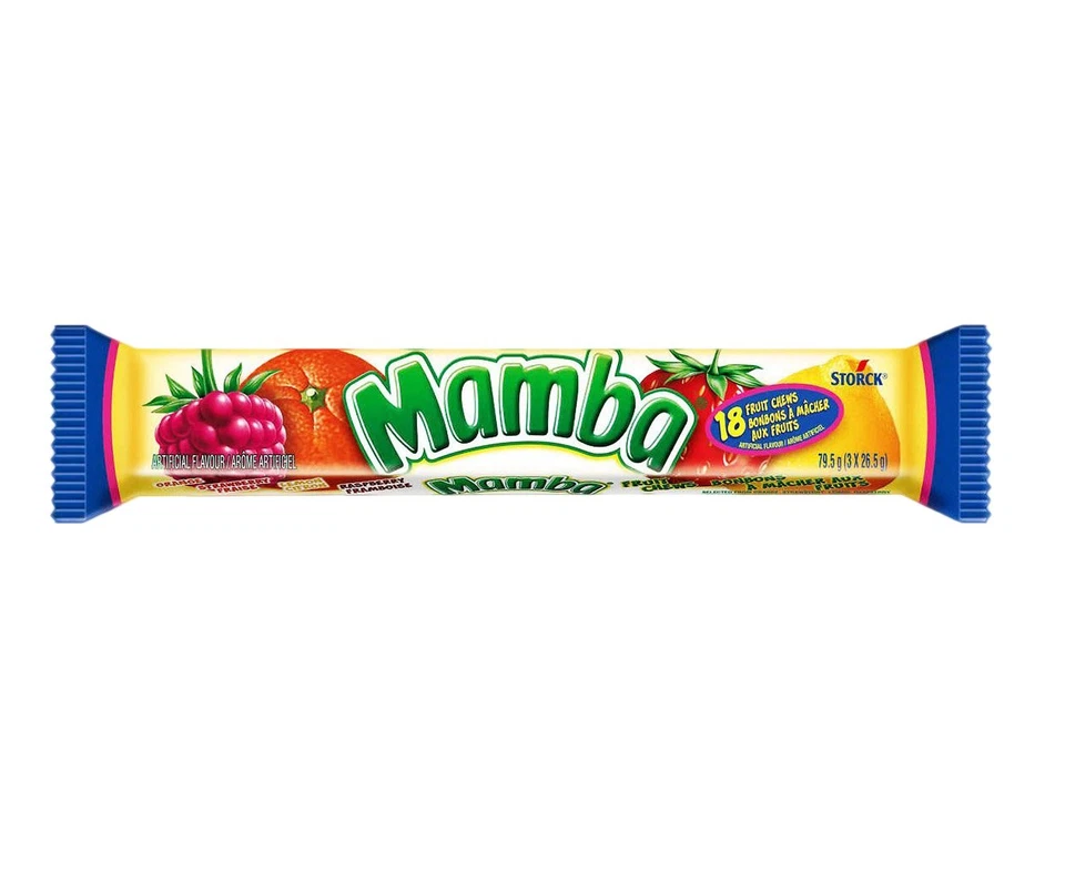 Mamba Candy, Fruit, Sour, & Tropical Chews 2.80 oz (Choose From: 6 Or 12 Bars) - Image 2 of 4