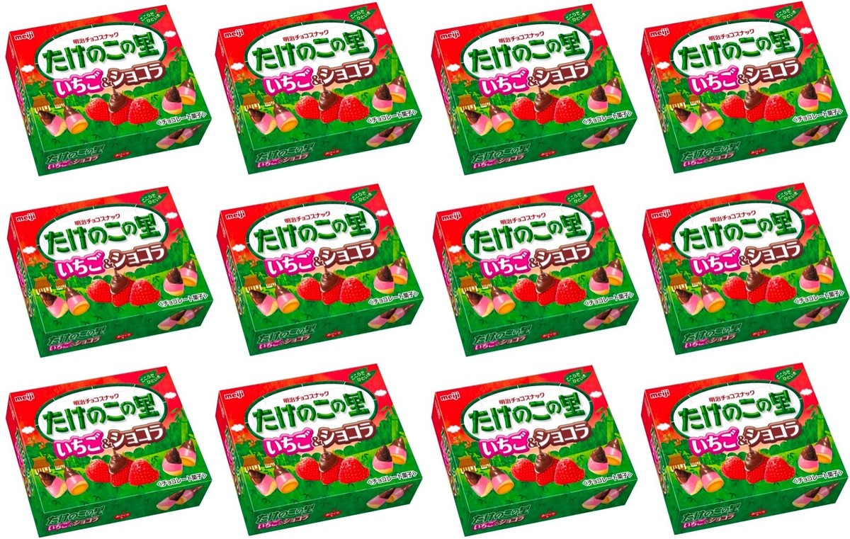 Japan Strawberry Chocolate CHOCOCONES Biscuit Cookies Snack Food