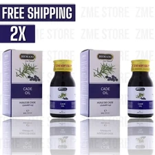 2X HEMANI Cade Natural Oil 30ml Original 100% هيماني زيت القطران قطران