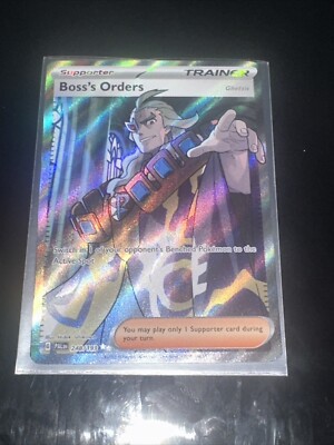 Boss's Orders Pokémon Scarlet & Violet Paldea Evolved Card 248 193 Minty  