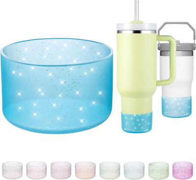 Silicone Boots for Stanley Cup 20-40 OZ, Iceflow 20 30 OZ, Hydroflask 12-24 OZ