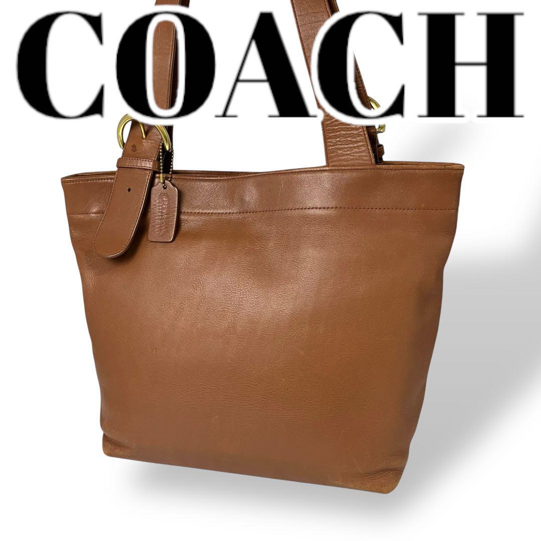 Vintage COACH Slim Legacy Brown Leather Hobo Crossbody Bag 9177