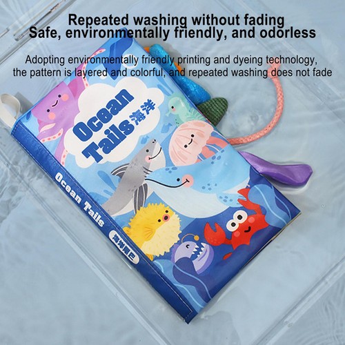 Crinkle Books for Babies Crinkle Toddler Books with Farm Toy Teether and impart - Picture 8 of 12