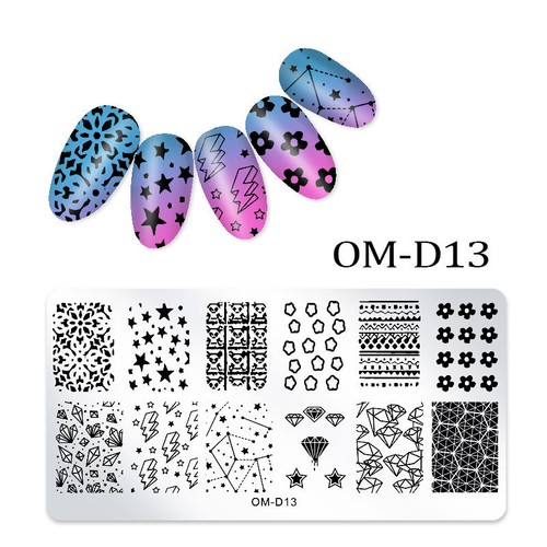 New 2025 Nail Art Stamp Template Plate Image Stamping Manicure Stencil Design - Picture 27 of 55