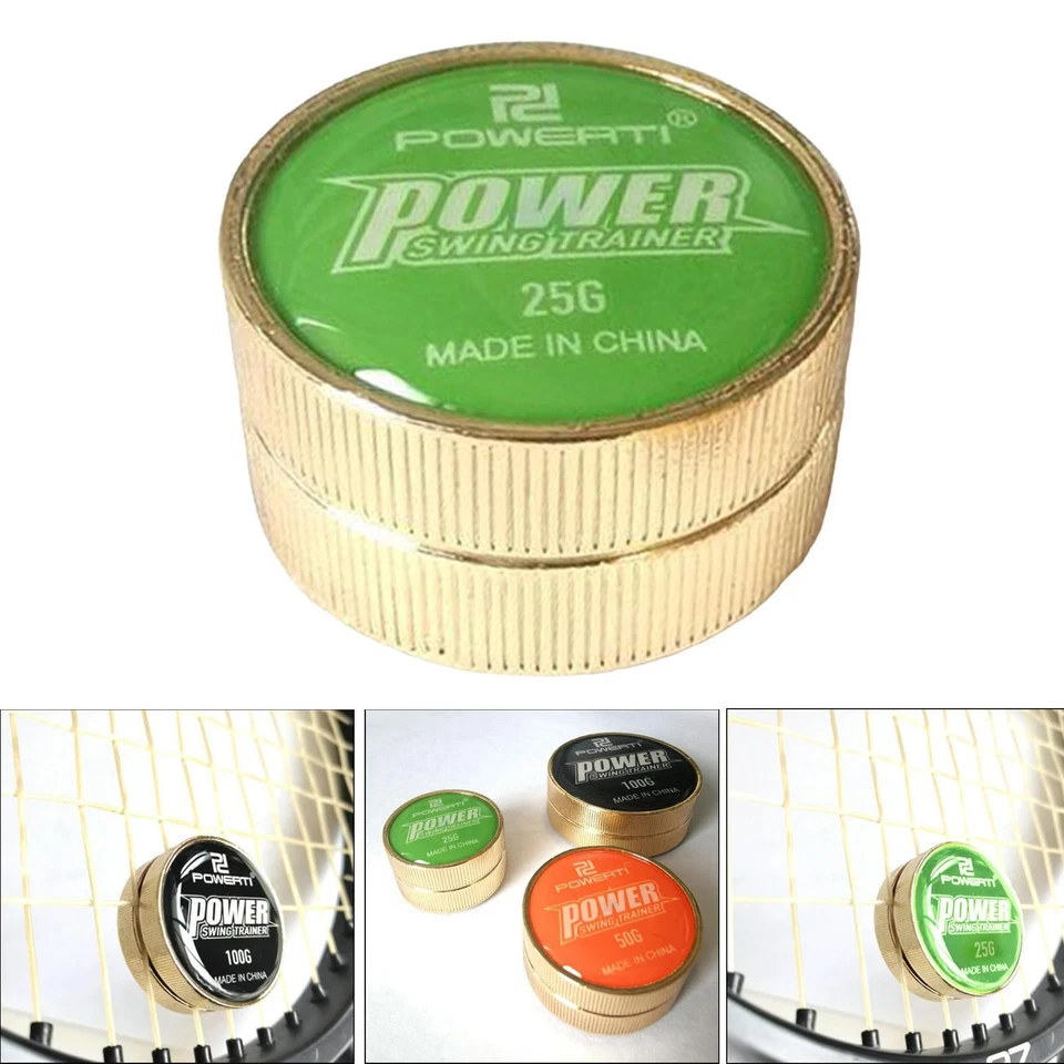 MARKENLOS Balance Training Swing Weighted Button Tennisschläger Gewicht Zubehör