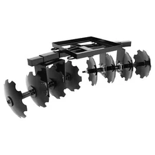 54" Cut Width Disc Plow Harrow 2 Inch Receiver For ATV UTV  Garden Tractor