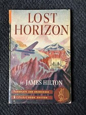 Lost Horizon James Hilton Vintage Pocketbook Paperback Book 1944 GOOD
