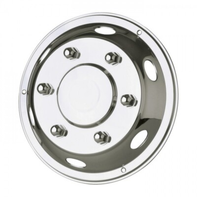 1 x Paar 17,5'' Radkappen vorne Deluxe Style DAF, MAN, Mercedes - kostenloser Versand