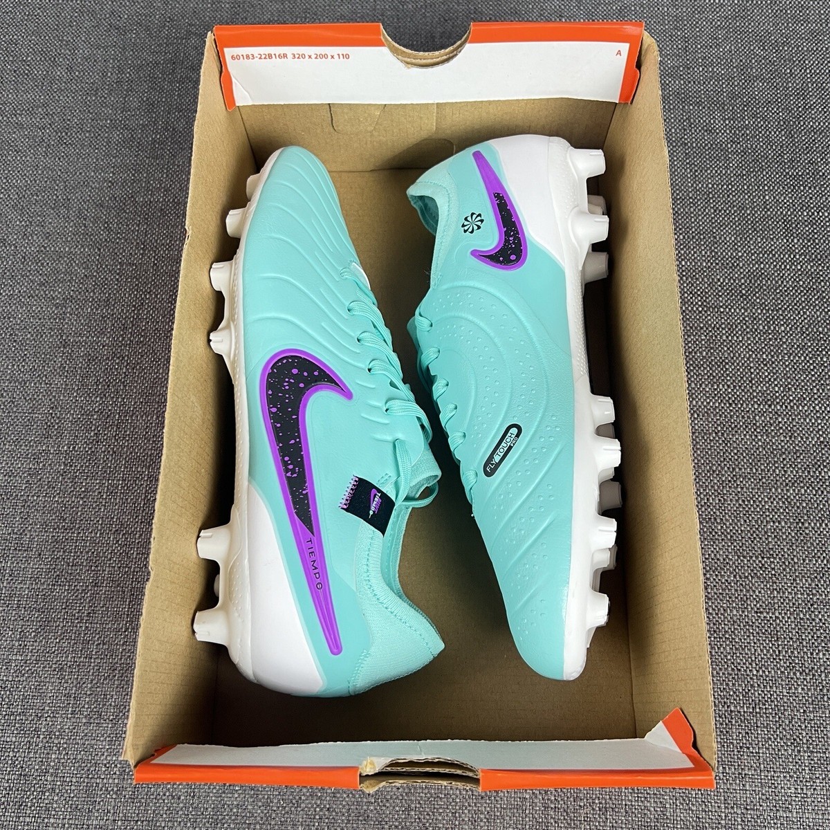 Nike Tiempo Legend 10 Pro HG Hyper Turquoise DV4332-300 Mens Size