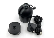 Blink Mini Pan-Tilt Indoor Rotating Plug-in Smart Security Camera in Black