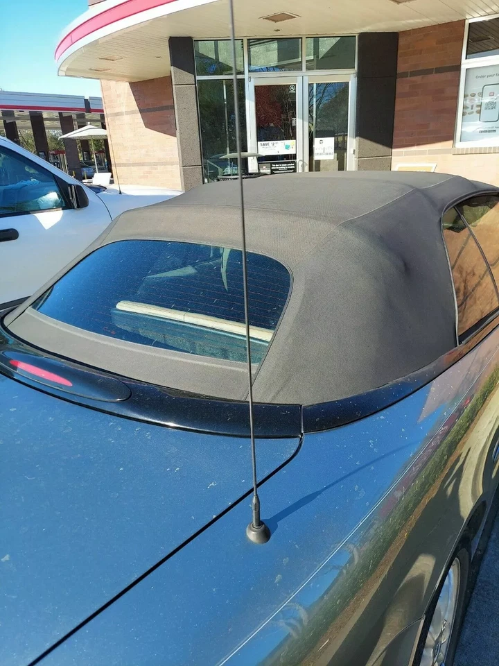 Mástil de antena de acero inoxidable negro 31" varilla radio AM/FM para Chrysler Sebring 2001-2006 Foto 4 de 4