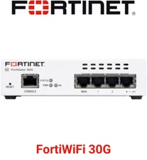 Fortinet FortiWiFi 30G wireless 4 x GE RJ45 + 1 year enterprise protection