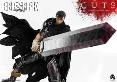 1/6 Berserk Guts Black Swordsman Ver. Figure ThreeZero