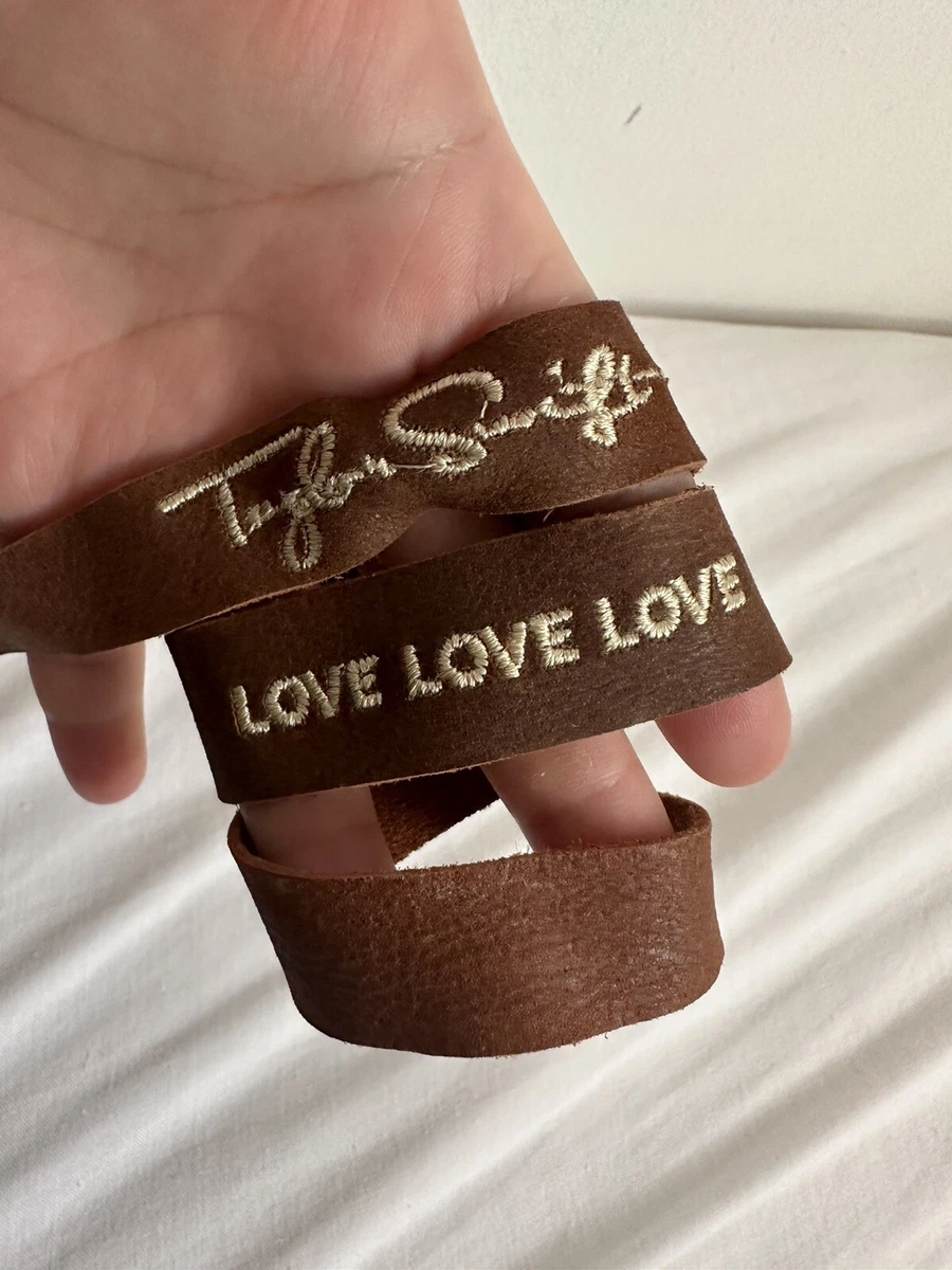 Taylor swift leather best sale bracelet