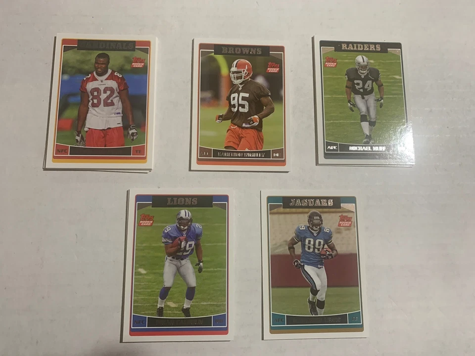 2006 Topps Football Pick the Cards You Need - Image 4 of 4