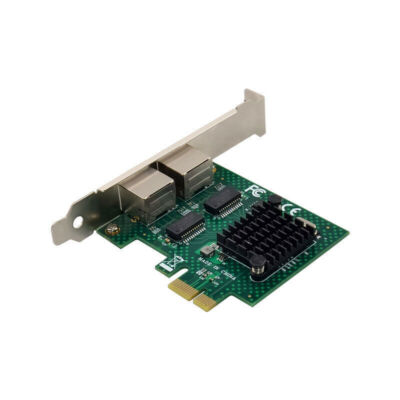 PCI-E X1 Gigabit Server Network Card 2 Ports RJ45 Lan card 1000Mbps