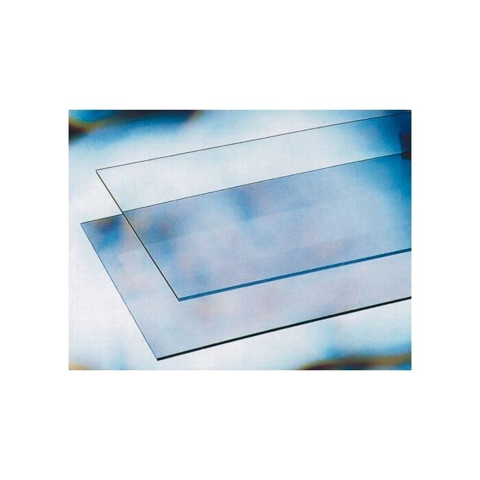 Vetro Sintetico in Lastra Trasparente Spessore 5 mm misura 100X100 cm