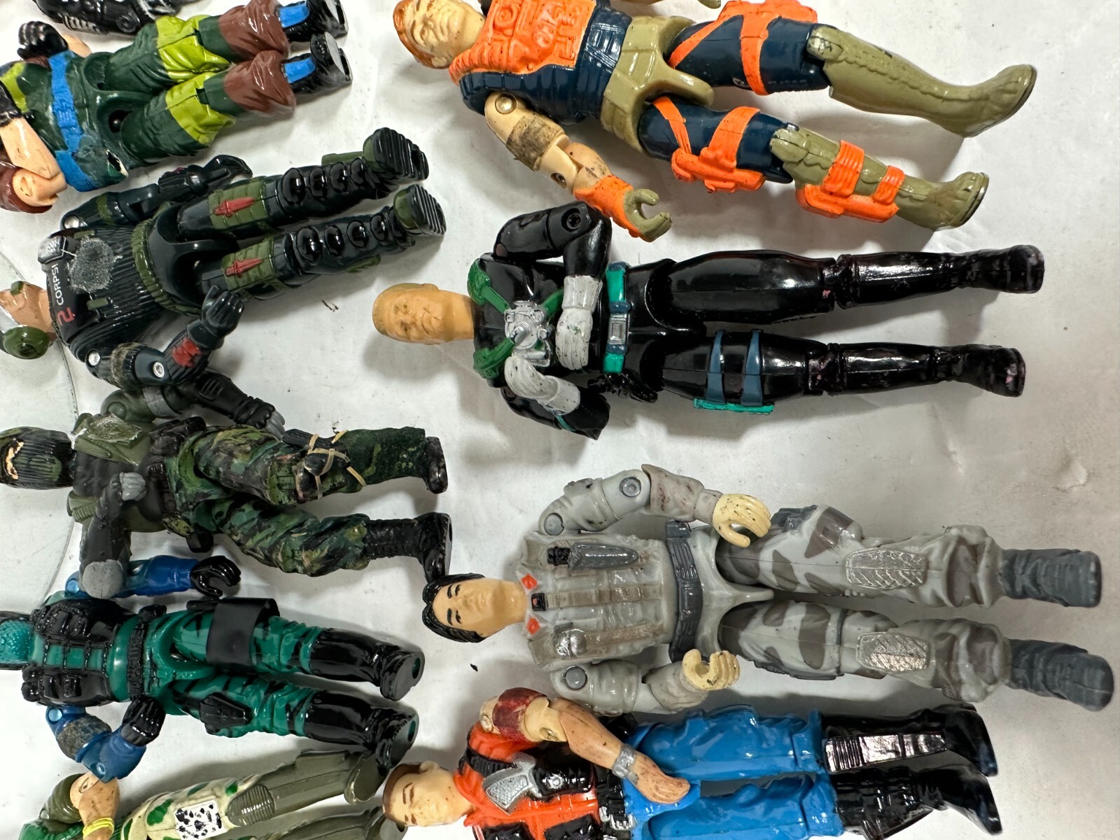Vintage Gi Joe / Lanard Corps Action Figure Parts Custom Lot eBay