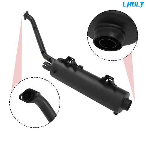 LABLT Exhaust Muffler Black For 2006-11 Kawasaki Brute Force 750 KVF750 4×4 4X4i - Foto 5 di 9