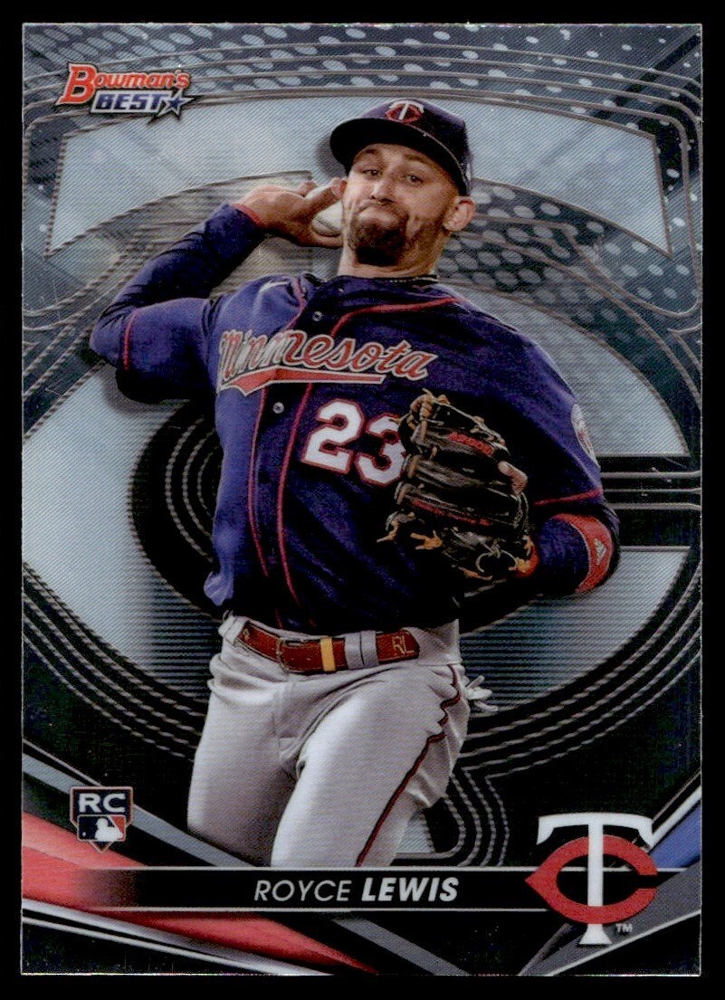 2022 Bowman's Best Royce Lewis Rookie G98 Minnesota Twins #65