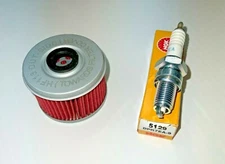 Honda Rancher TRX350ES Tune Up Kit NGK Spark Plug Oil Filter TRX350 4x4 FW TE FE