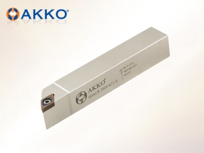 Akko SDACR 1212 G07-S Clamp Holder Long Turn Swiss Type 12X12 for DCMT 0702 ..