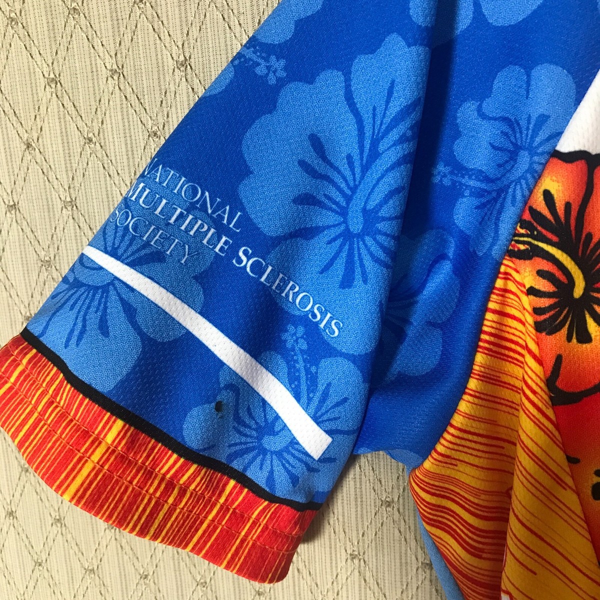 VOMAX 2003 MS150 Multiple Sclerosis Bike Tour Cycling Jersey Sz