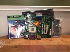 MS-6378X-L Ver.3,MAINBOARD W/ Quick User Guide Version3.1 +Ultra ATA CABLE SLAVE