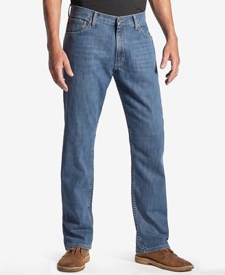 Wrangler Men's Advanced Comfort Slim Straight Jeans - Stretch Denim, Mid Rise, New With Tags (All Sizes) 9 thumbnail image