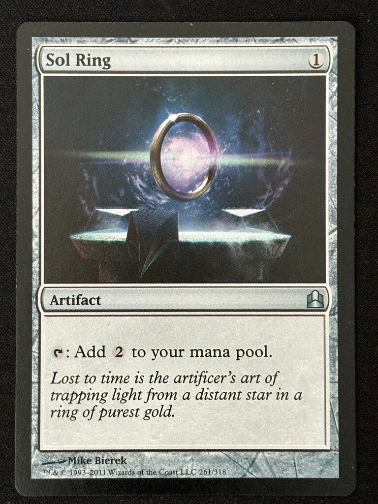 1x MTG Sol Ring - Commander (CMD) #261 - Magic the Gathering