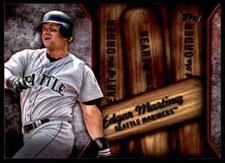 2015 Topps Series 2 Heart of the Order Edgar Martinez HOR-17 Seattle Mariners