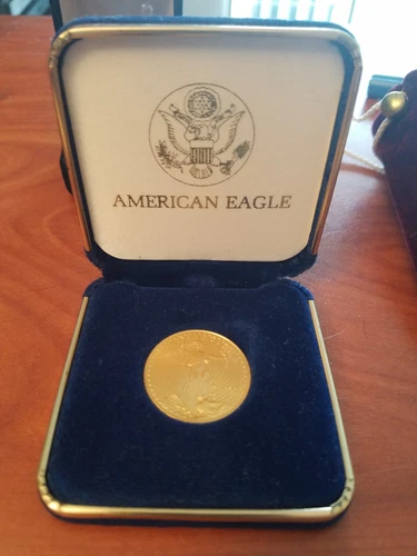 2000 GOLD AMERICAN EAGLE $25 COIN 1/2 OZ