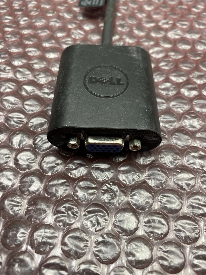 Used Dell DAYBNBC084 Mini DisplayPort to VGA Cable - Black - Image 4 of 4