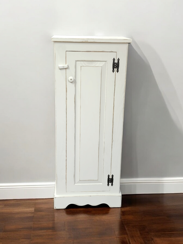 Handgefertigter rustikaler Schrank, Aufbewahrungsschrank im Landhausstil im Vintage Look - Bild 1 von 5