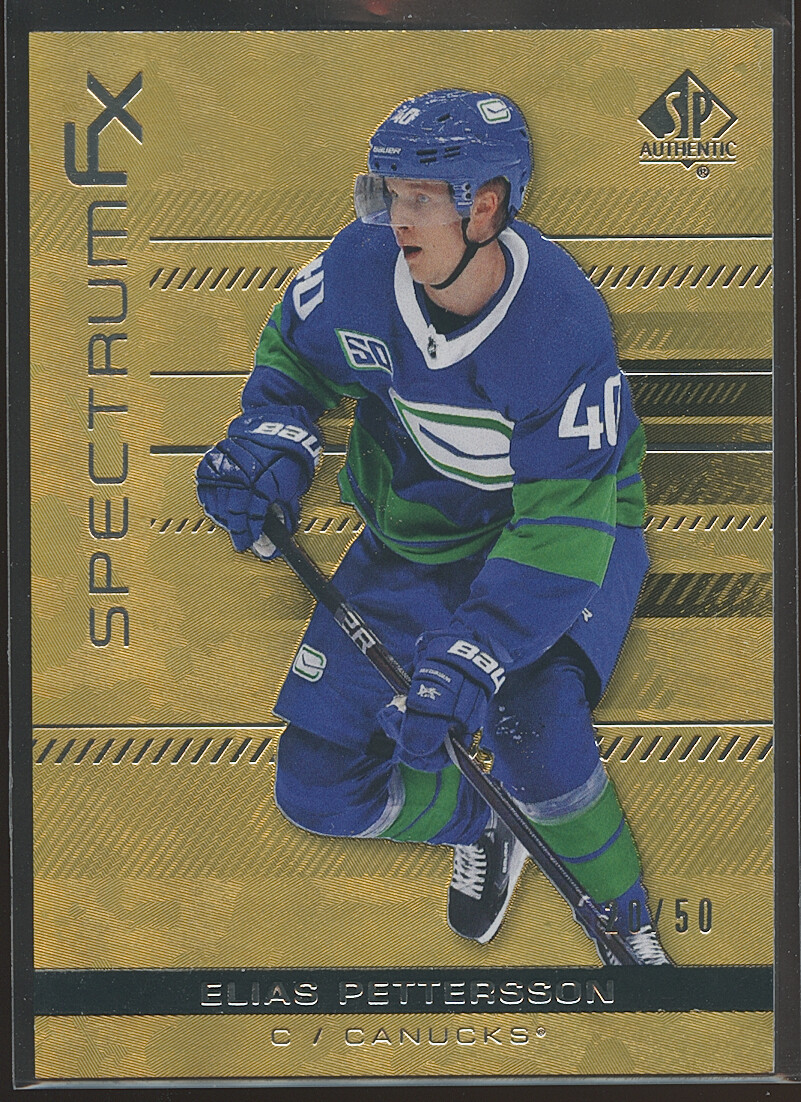 FILA Elias Pettersson 2019 20 SP Authentic Spectrum FX G 20 50