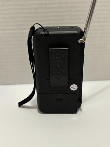 Radio Portátil PRUNUS J-128 AM FM Radio a Batería con Luz de Sintonización Nuevo - Imagen 8 de 12