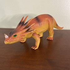 Vintage 1985 Imperial Styracosaurus Dinosaur Toy Figure