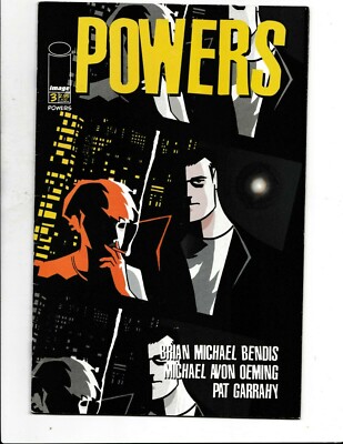 3 Comic Books: Powers #3, Image, Mass Effect #1 Dark, Secret Defenders #1 Marvel