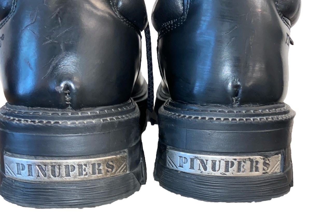 CAPITAN PINUPERS HIGH leather boots size US 10.5 / UK 9.5 / EUR 44 CAPITAN PINUPERS HIGH leather boots size US 10.5 / UK 9.5  main image 4