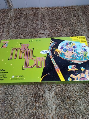 THE MAIN IDEA Educational board game Blue Level Reading comprehension COMPLETE 