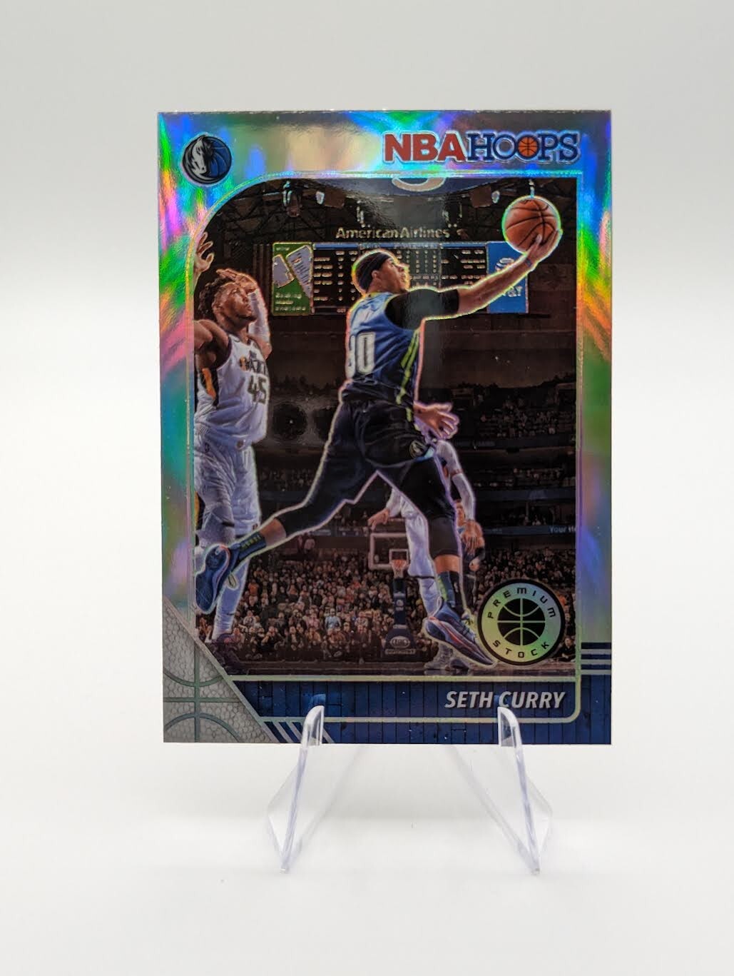 Seth Curry 2019-20 Hoops Premium Stock Silver Prizm #160 Mavericks