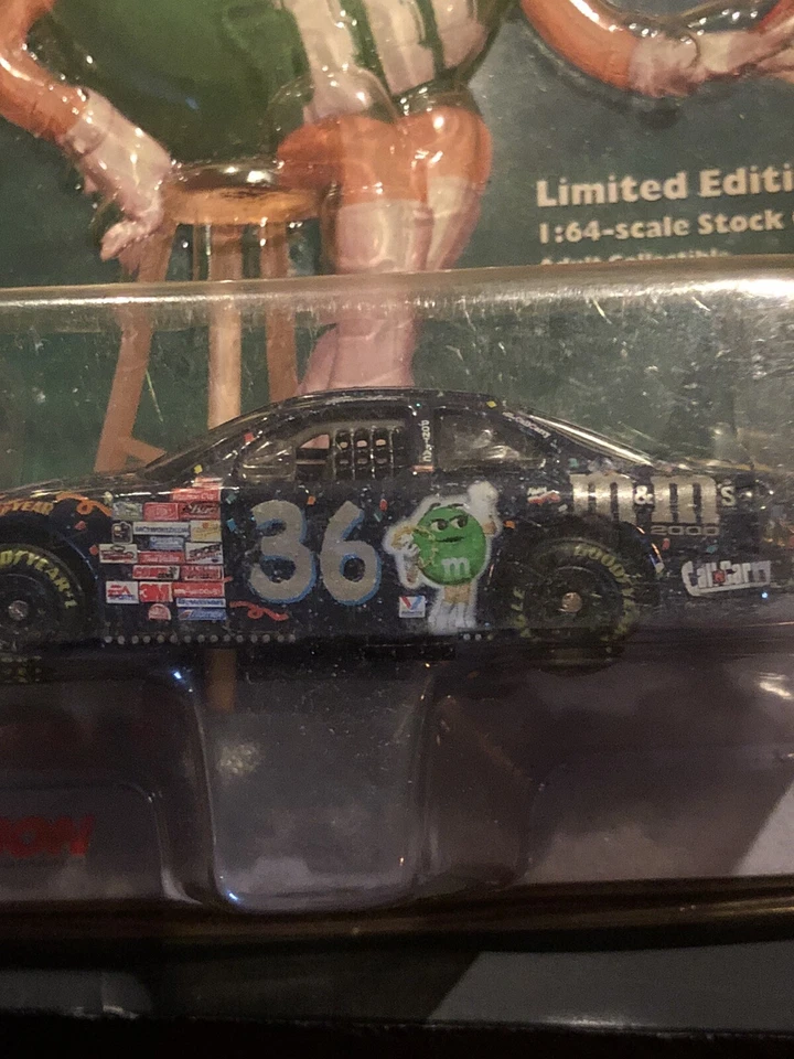 NOS1999 Action 1/64 Ernie Irvan #36 M&M's Green Bus Manager Grand Prix - Image 4 of 4