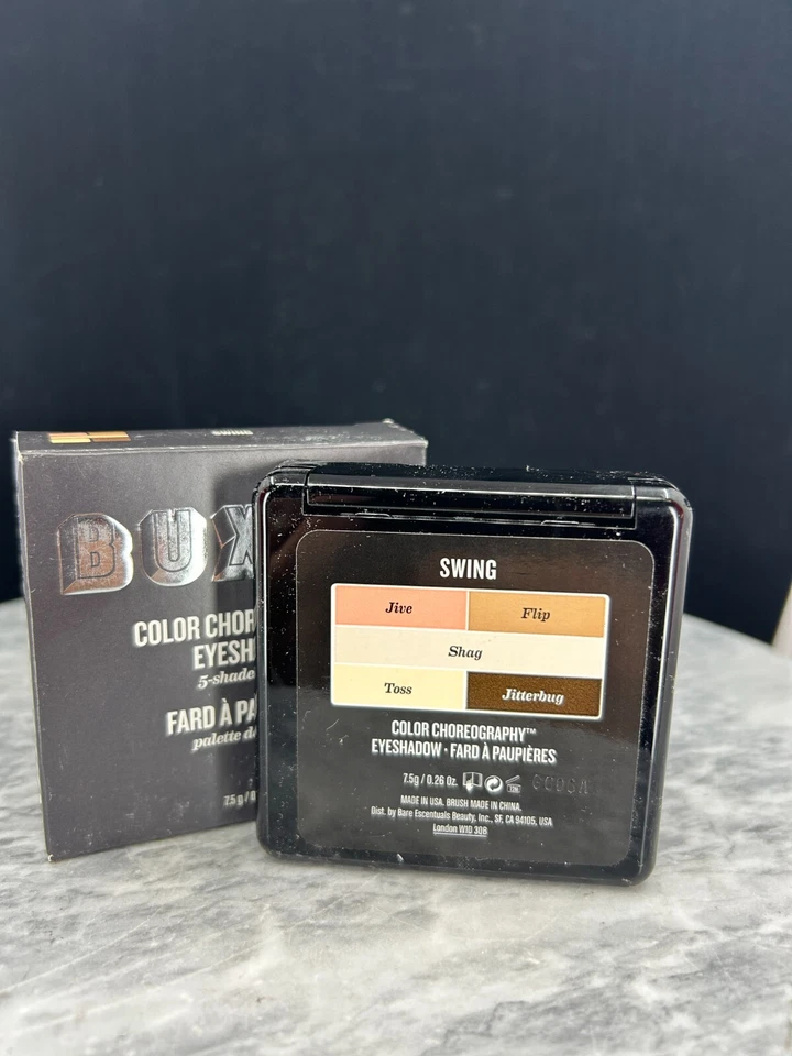 BUXOM Color Choreography Eyeshadow 5-Shade Palette #SWING ~ 7.5g/0.26oz - NIB - Image 2 of 4