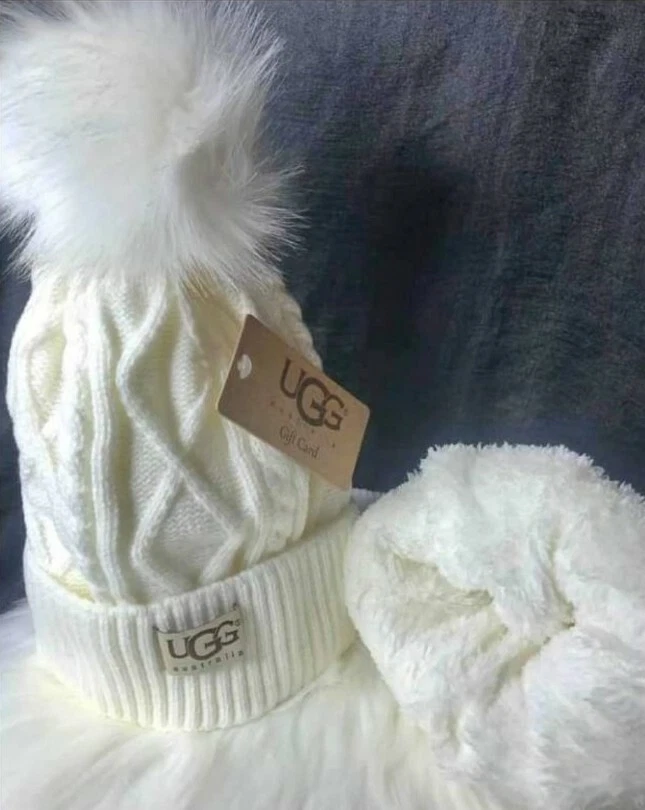 UGG NWT Australia Winter Beanie white
Opens in a new window or tab