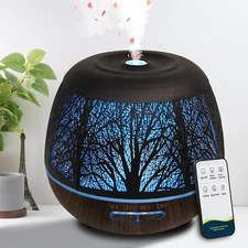 Diffusers for Essential Oils Large Room 400ml,Essential Oil Diffuser for Home wi